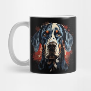 Patriotic Dalmatian Mug